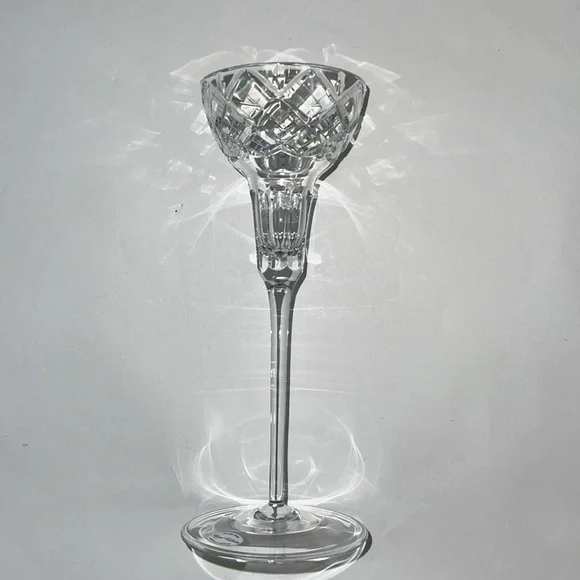 Two Regent Collection Candlestick Holders Full Lead Crystal Vintage Handmade - Picture 7 of 17